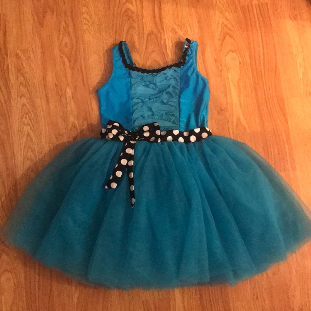 Little girl sz medium dance leotard dress classy
